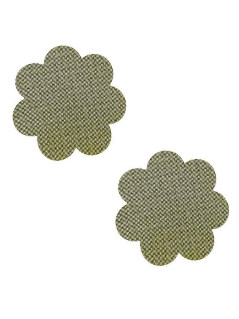 Gold Dot Flower Nipple Pasties Festival Rave Adhesive Covers